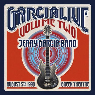 the album cover for Jerry Garcia Band - GarciaLive Vol.2 - August 5Th 1990  Greek Theater