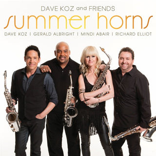 the album cover for Dave Koz - Summer Horns