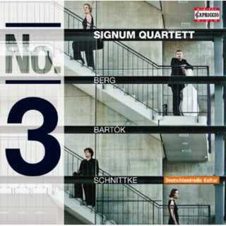 the album cover for Signum Quartet - String Quartets Nos. 3