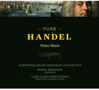 the album cover for European Union Baroque Orchestra - Pure Handel