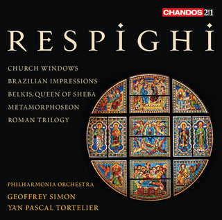 the album cover for Yan Pascal Tortelier - Church Windows / Brazilian Impressions