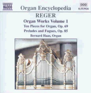 the album cover for Bernard Haas - Organ Works 1