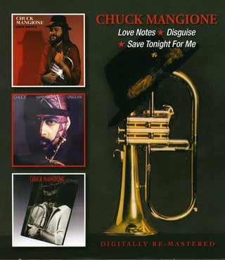 the album cover for Chuck Mangione - Love Notes/Disguise/Save Tonight For Me [Import]