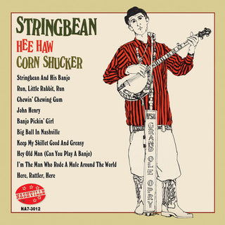 the album cover for Stringbean - Hee Haw Corn Shucker