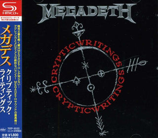 the album cover for Megadeth - Cryptic Writings (Bonus Track) (Jpn) [Remastered] (Shm)