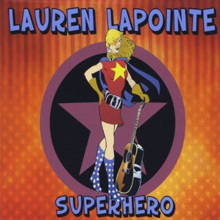 the album cover for Lauren Lapointe - Superhero