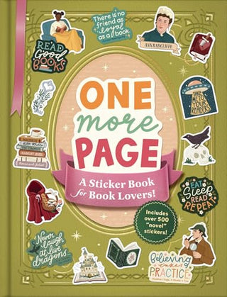 One More Page: A Sticker Book for Book Lovers