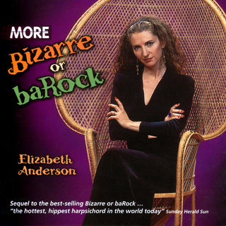 the album cover for Elizabeth Anderson - More Bizarre or Barock