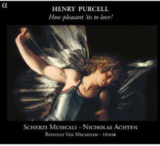 the album cover for Nicolas Achten - How Pleasant Tis to Love