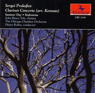 the album cover for John Bruce Yeh - Clarinet Concerto