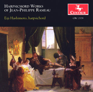 the album cover for Eiji Hashimoto - Harpsichord Works