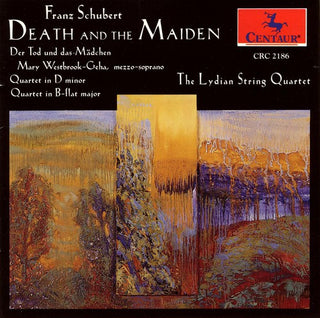 the album cover for Schubert / Westbrook-Geha / Lydian String Quartet - String Quartets 8 & 13