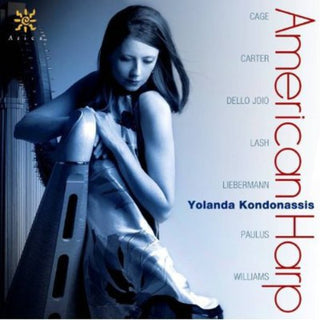 the album cover for Yolanda Kondonassis - American Harp