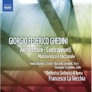 the album cover for G. MARTUCCI - Architetture Contrappunti Marinesca E Baccanale