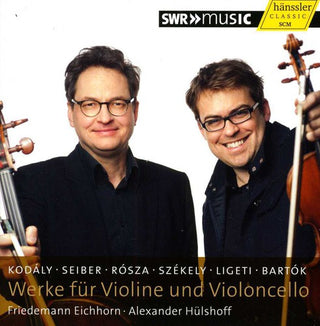 the album cover for Friedemann Eichhorn - Works for Violine & Violoncello