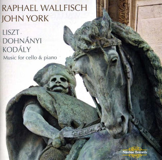 the album cover for Liszt / Wallfisch / York - Music for Cello & Piano