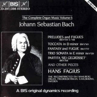 the album cover for HANS FAGIUS - Complete Organ Music 6