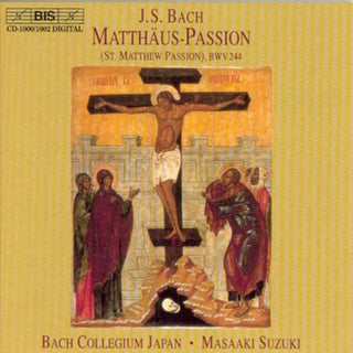 the album cover for Nancy Argenta - St. Matthew Passion BWV 244