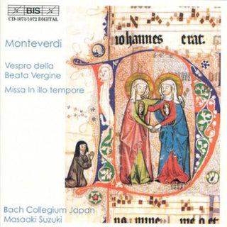 the album cover for Masaaki Suzuki - Vespro Della Beata Vergine