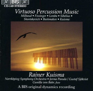 the album cover for Rainer Kuisma - Virtuoso Percussion