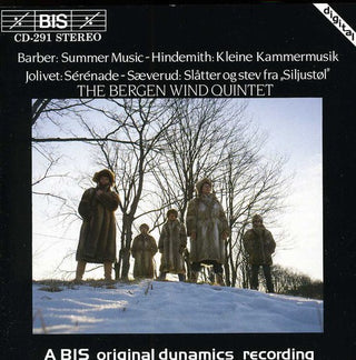 the album cover for Bergen Wind Quintet - Summer Music for Woodwind Quintet