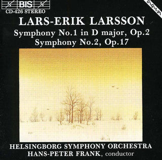 the album cover for Hans-Peter Frank - Symphonies 1 & 2