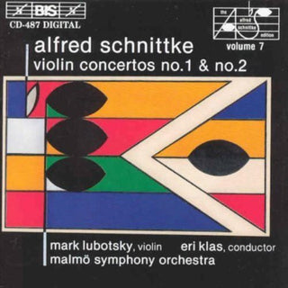 the album cover for Mark Lubotsky - Concertos 1 & 2 for Violin & Orchestra