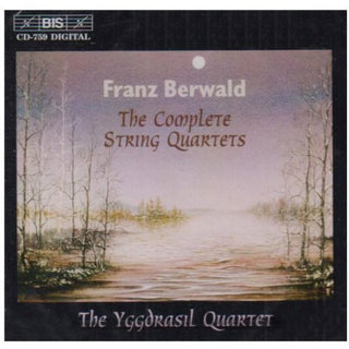 the album cover for Yggdrasil - Complete String Quartets 1-3