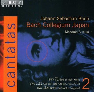 the album cover for Masaaki Suzuki - Cantatas II