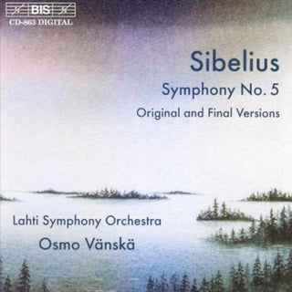the album cover for Osmo Vanska - Symphony 5