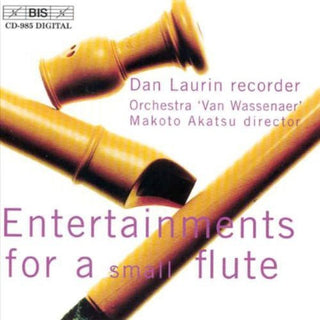 the album cover for DAN LAURIN - Entertainments for Small Flute