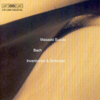 the album cover for Masaaki Suzuki - Inventions & Sinfonias BWV772-801