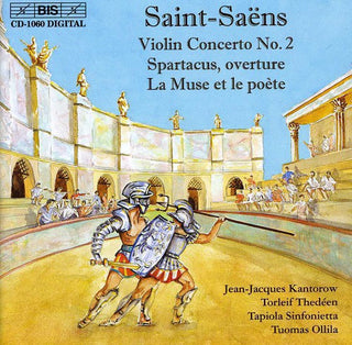 the album cover for JEAN-JACQUES KANTOROW - Violin Concerto 2 Op 58