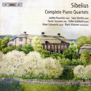 the album cover for Jaakko Kuusisto - Complete Piano Quartets