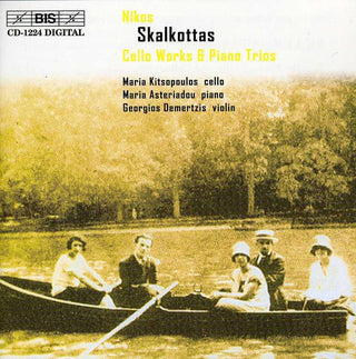 the album cover for Georgios Demertzis - Cello Works & Piano Trios