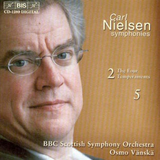 the album cover for Osmo Vanska - Symphony 2 & 5