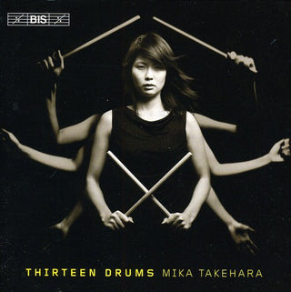 the album cover for Mika Takehara - Thirteen Drums