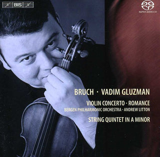 the album cover for Vadim Gluzman - Violin Concerto No 1 / Romance