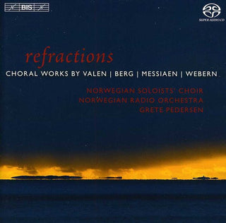 the album cover for Norwegian Soloists' Choir - Refractions: Choral Works