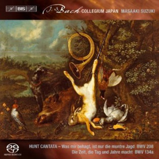 the album cover for Masaaki Suzuki - Secular Cantatas II