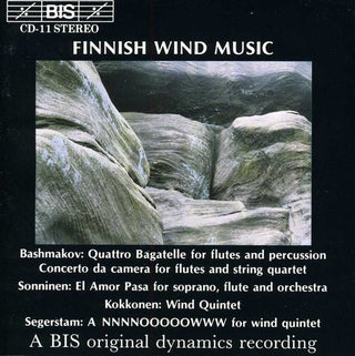 the album cover for Bashmakov / Sonninen / Kokkonen / Segerstam - Finnish Wind Music