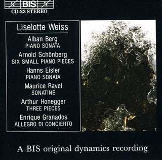 the album cover for Liselotte Weiss - Piano Works