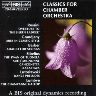 the album cover for Jan-Olav Wedin - Classics for Chamber Music