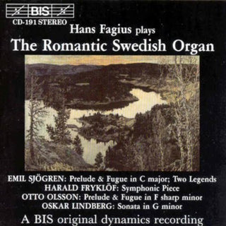 the album cover for HANS FAGIUS - Romantic Swedish Organ