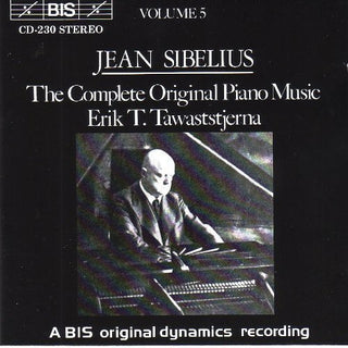 the album cover for Erik T. Tawaststjerna - Piano Works 5