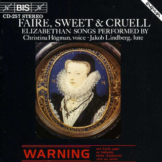 the album cover for Christina Hogman - Faire / Sweet & Cruell Ford / Campion / Danyel