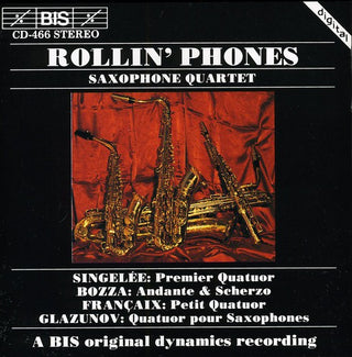 the album cover for Rollin' Phones - Premier Quatour / Andante & Scherzo