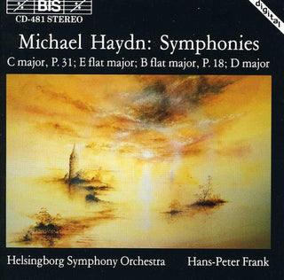 the album cover for Hans-Peter Frank - Symphonies in C / E Flat / B Flat / D