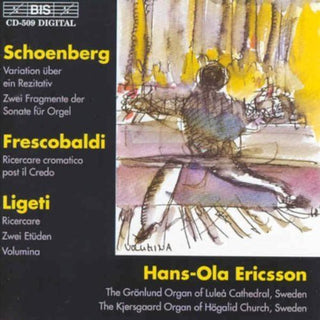 the album cover for HANS-OLA ERICSSON - Organ Music