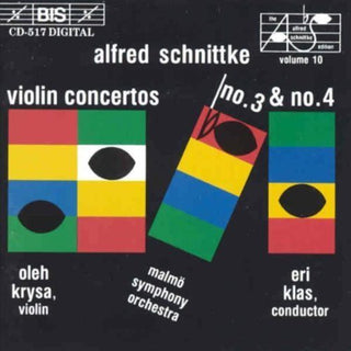 the album cover for N.V. BENTZON - Violin Concertos 3 & 4